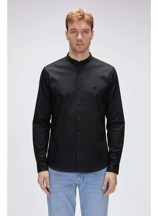 Crude Black Men's Shirt.