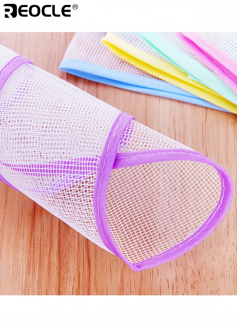 ريوكل 3 قطع من وسادة كي مقاومة للحرارة، تحمي الملابس أثناء الكي دون الحاجة إلى كهرباء، مصنوعة من شبكة بوليستر متينة مقاومة للاحتراق، سهلة الحمل والتنظيف، مثالية للعناية بأقمشة الملابس - Image 2