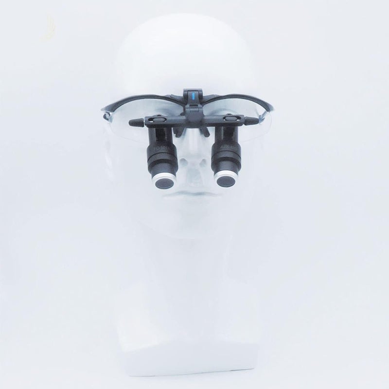 Magnifying Glass Binocular Embedded Magnifier Flip Upwards Magnifying Glass Goggle 2.5X 420Mm Optical Glass Loupe, - Image 2