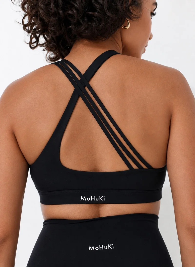 Active Triple Line Crossback Bra