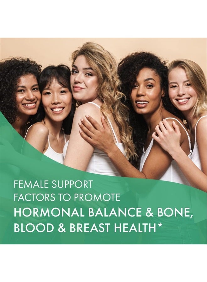 PURE ESSENCE LABS One N Only Multivitamin for Women, Natural One a Day Herbal Supplement with Vitamin D3, B12, and Biotin with Whole Foods, 90 Tablets - Image 4