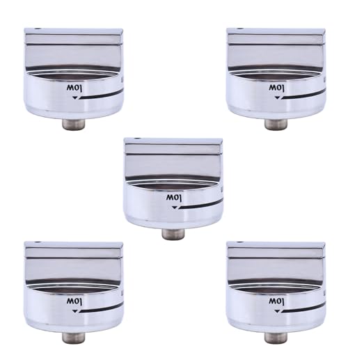 ELSOON 5PCS W10858251 AP6238046 4534467 PS12074638 Oven Range Burner Knob Compatible with Whirlpool Maytag Gas Stove knobs - Image 1