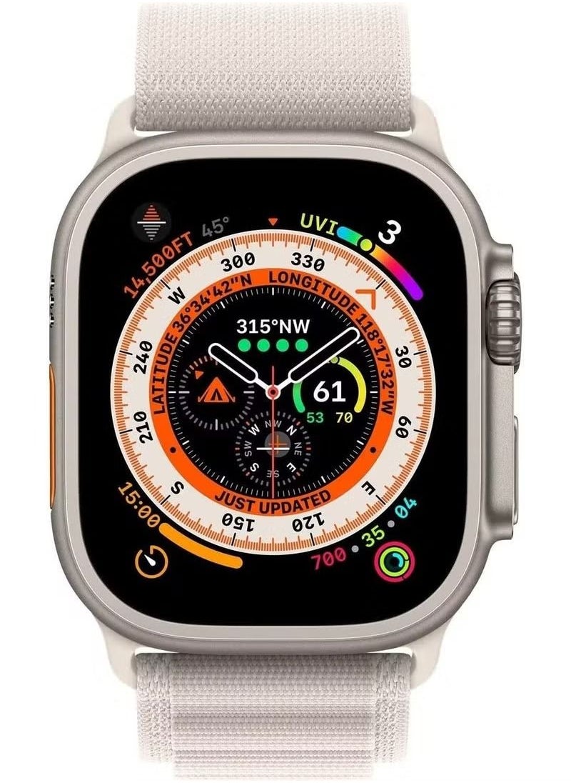 IAF - Alpine Loop Compatible for Apple Watch Band Ultra 49mm 45mm 44mm 42mm 41mm 40mm 38mm, Rugged Nylon Sports Solo Loop Stretch Woven Wristband with Metal Hook, Replacement Strap Compatible with iWatch Se - Image 1