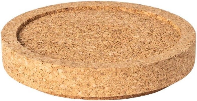 5 CORK TRIVET LID REDONDA COLLECTION NATURAL HEAT SAFE TABLEWARE NATURAL PORTUGUESE CORK MATERIAL RESTAURANT QUALITY SERVEWARE