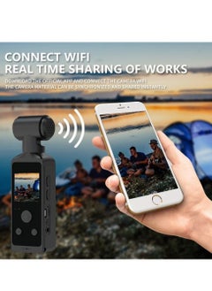 4K 1080P Pocket Camcorder, 270 Degree Rotatable Wifi Mini Sports Camera, Portable HD LCD Screen Motion Camera, Compact And Lightweight Small Video Recording Camera, (1pc, Black) - pzsku/ZBE93144732836E0B92C1Z/45/_/1724318131/28804b99-2aca-4d88-83b2-c1565e38dd4b