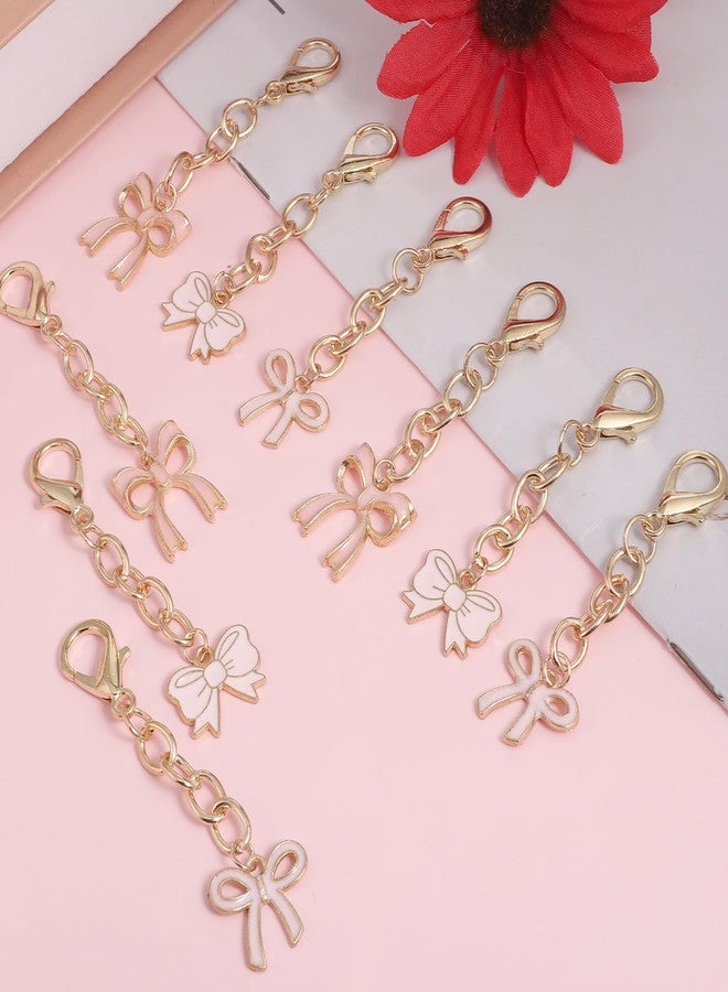 Qulkws 30 Piece Pink Bow Keychains Party Favors Cute Bowknot Key Chains Bow Birthday Party Decorations Supplies Gifts for Women Girls Team - Image 2