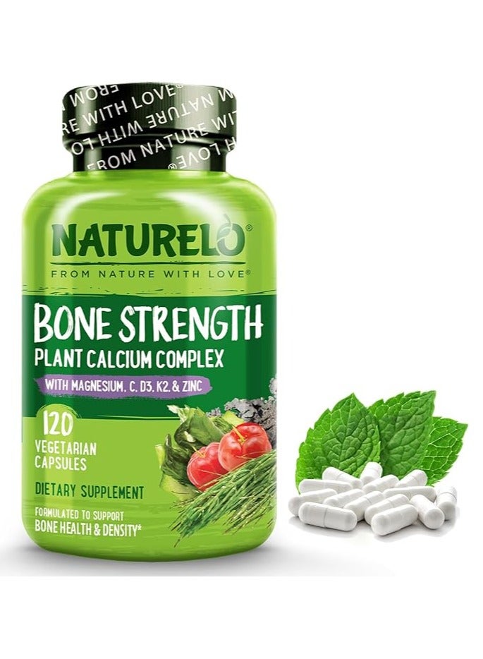 ناتوريلو مكمل كالسيوم لتقوية العظام مع كالسيوم 600 مجم 120 كبسولة