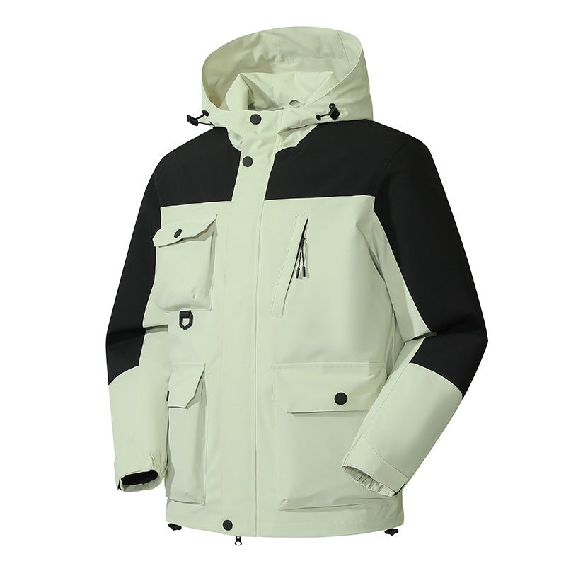 High-Quality Jacket Jacket New Waterproof And Windproof Outdoor Jacket Men'S And Women'S Hooded Jacket Mountaineering Jacket - Image 4