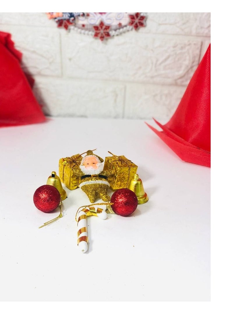 Christmas 2025 All Christmas accessories Mixed accessories bag: 10 pieces  - Image 2