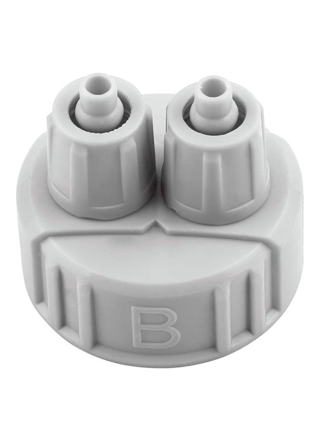 CO2 System Generator Part Bottle Cap Light Grey - Image 3