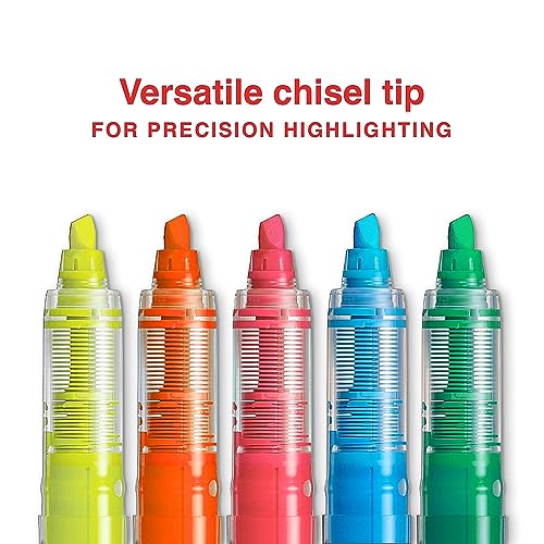 Staples هايلايتر سائل من ستابلز، متنوع، 5/عبوة - Image 3