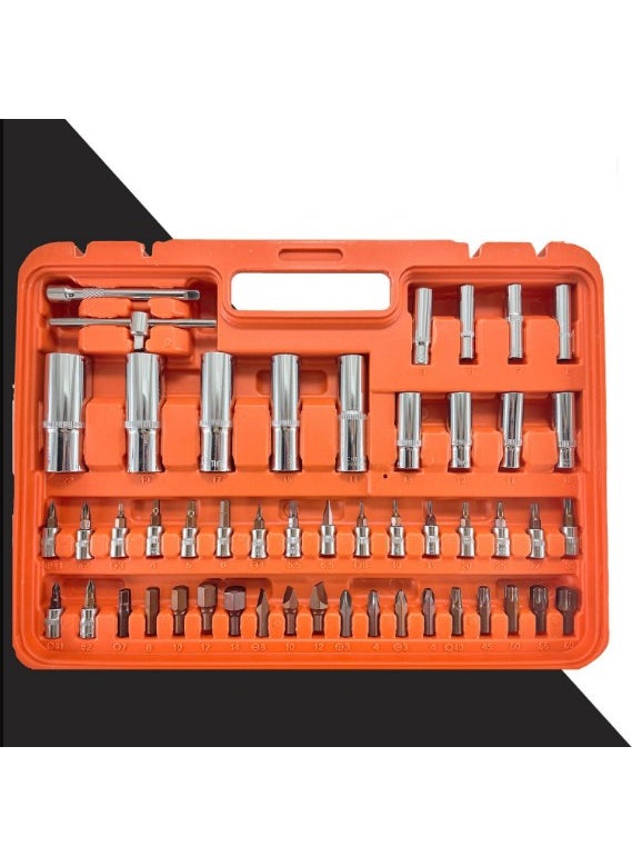 Hırdavat Garajı Hardware Garage 108 Piece 1/2-1/4 Professional Socket Set, 1st Quality Guaranteed  - Image 3