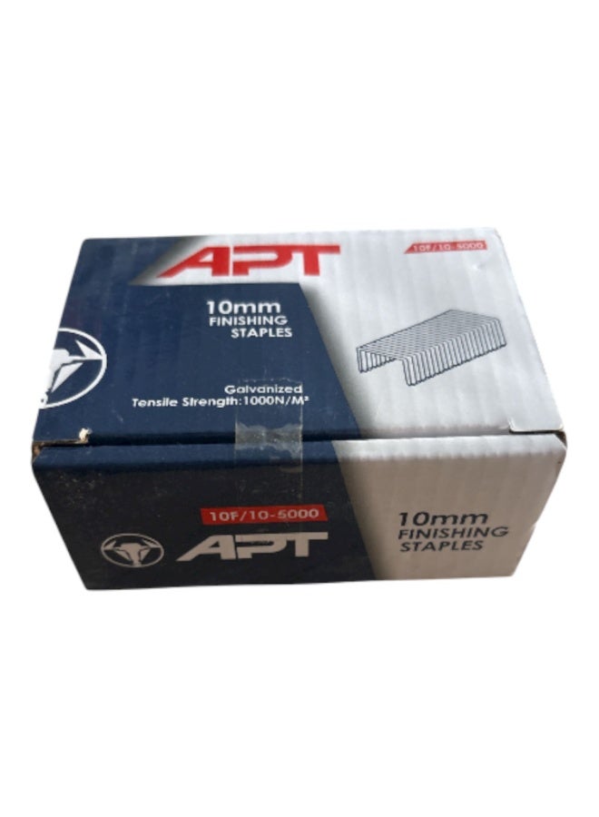 APT 10mm Galvanized Finishing Staples Box 5000 Pcs High Tensile Strength for Heavy Duty Staplers - Image 2