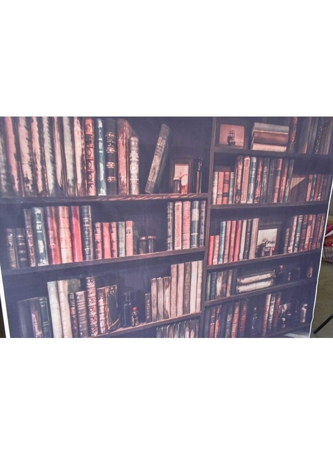 AOFOTO 10x10 قدم كتب قديمة على خلفية تصوير مكتبة رف كتب عتيق خلفية تصوير للأطفال الأولاد والبنات والبالغين صور فنية في الاستوديو - Image 5