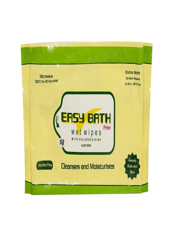 JOMED Easy Bath Wipes Wet Wipe 10 pcs, Size : 24x32cm, Large - 7 pkt - Image 1