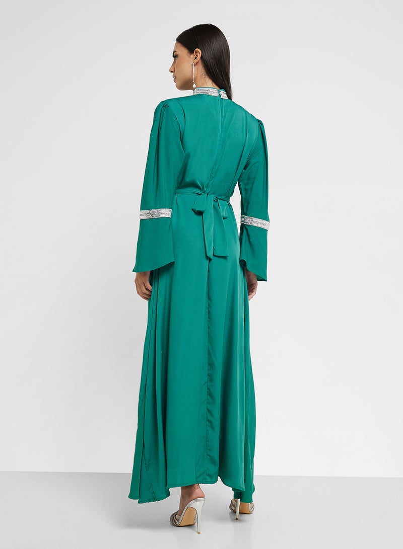 hayas closet Emerald Maxi Dress - Image 2