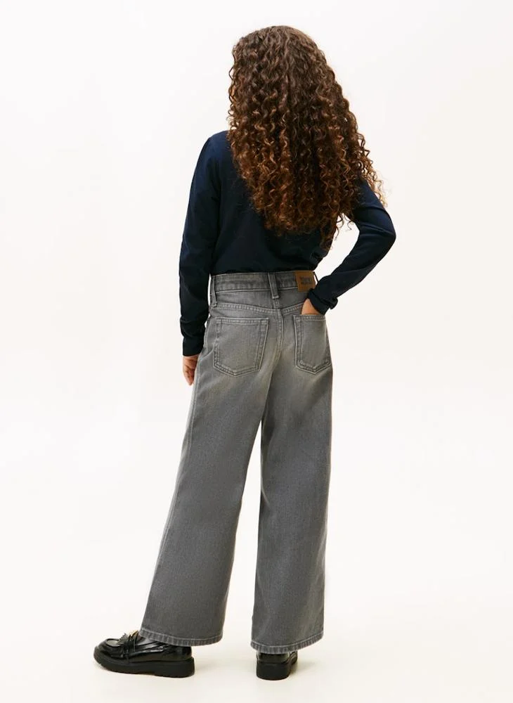 تومي هيلفيغر Kids Mabel Wide Jeans