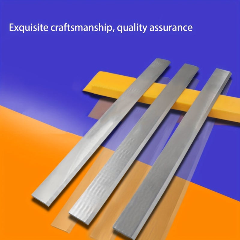 3PCS 600x30x3 Extra Hard W18 HSS Planer Blades For Hardwood Surfacing Thickness Planers - Image 4