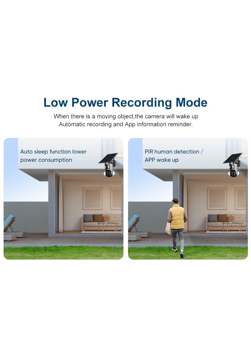 Generic Dual Lens 4G Solar Surveillance Camera  - Image 5