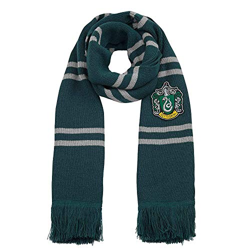 Cinereplicas - Harry Potter - Scarf Deluxe - Slytherin - Official Warner Bros License - 98 x 9,8 inches - Image 1