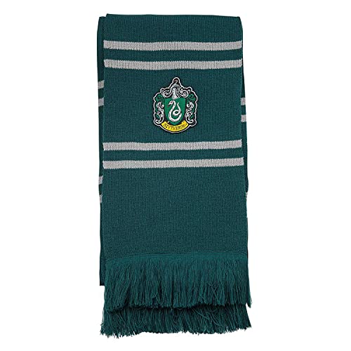 Cinereplicas - Harry Potter - Scarf Deluxe - Slytherin - Official Warner Bros License - 98 x 9,8 inches - Image 2