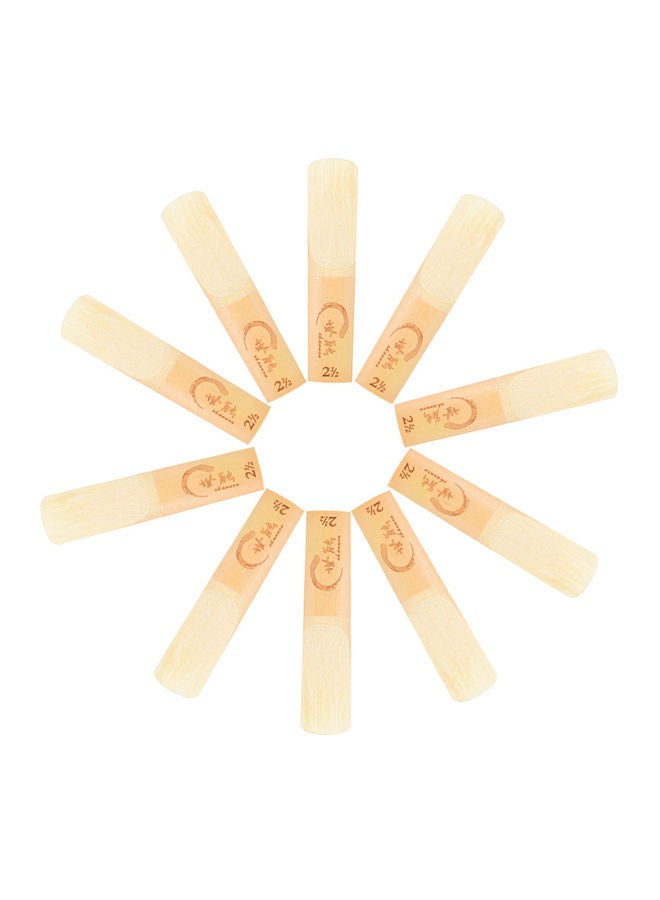 NIBEMINENT 10-Piece Professional Eb Alto Saxophone Reeds  - Image 2