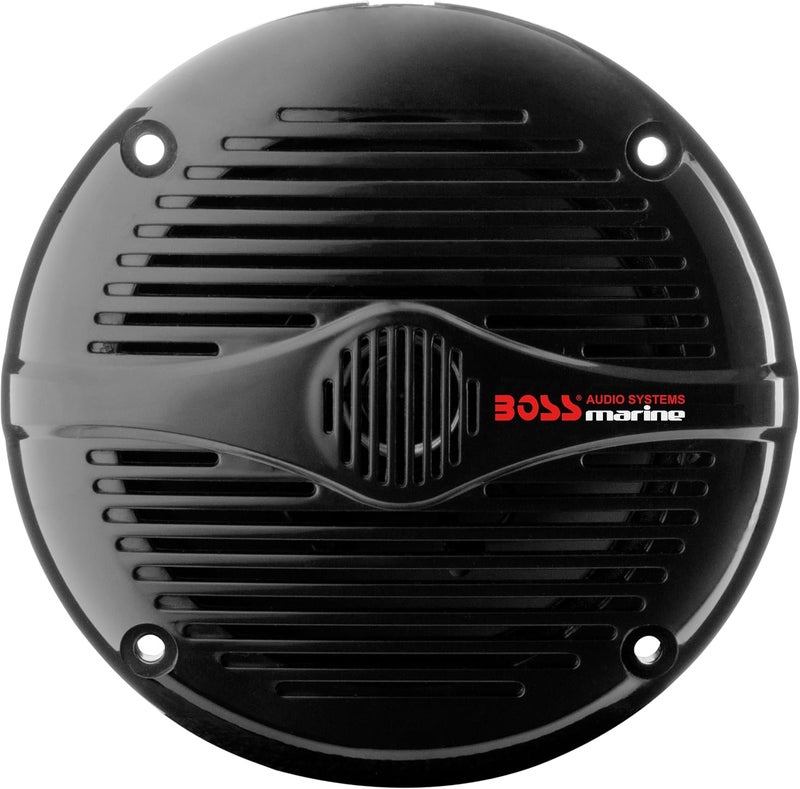 BOSS AUDIO SYSTEMS MR50B 5.25 inch Marine Stereo Boat Speakers - 150 Watts (pair), 2 Way, Full Range Audio, Tweeters, Coaxial, Weatherproof, Sold in Pairs - Image 3