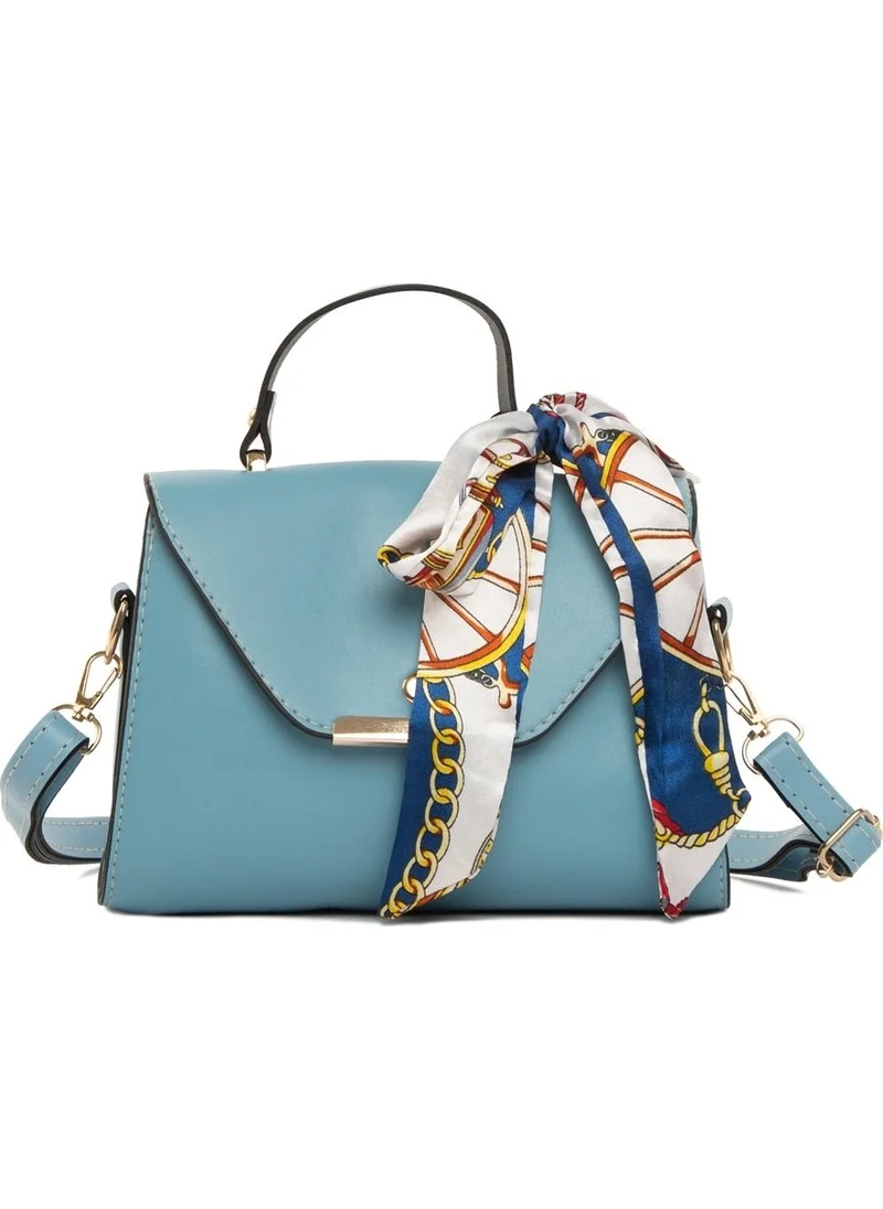 باجموري Blue Covered Shawl Hanger Bag