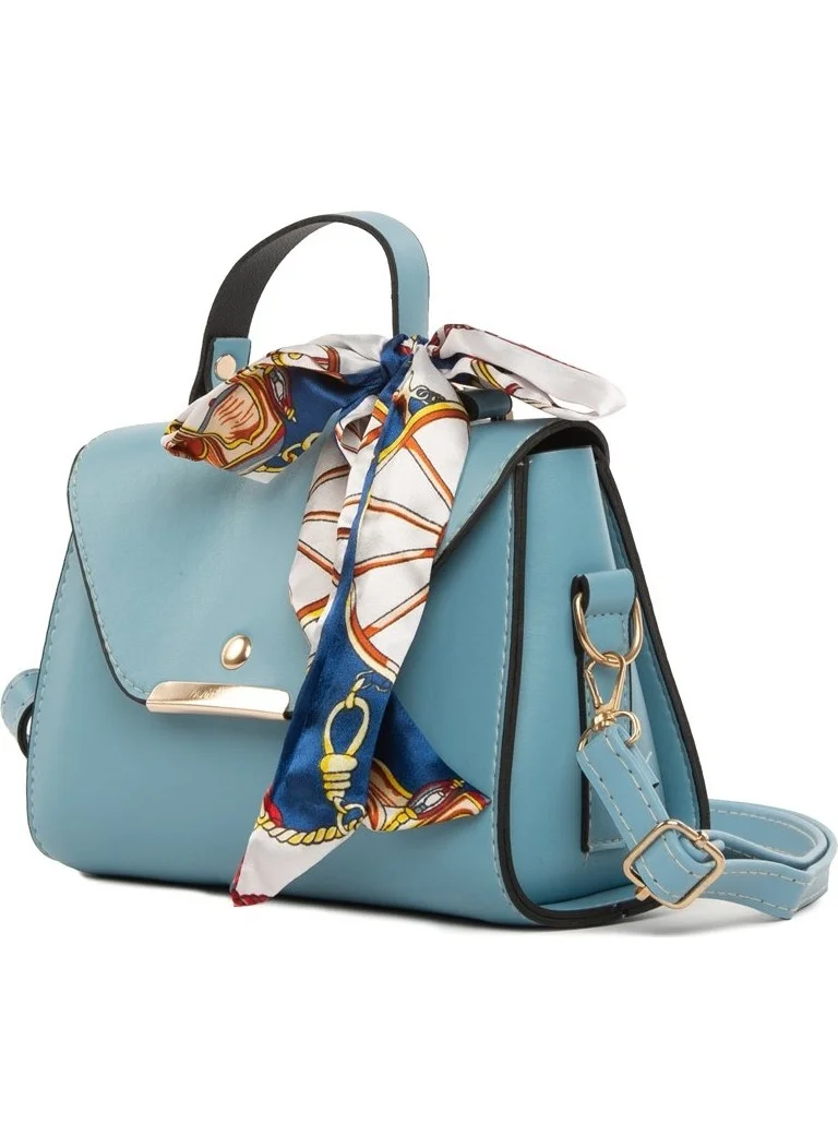 باجموري Blue Covered Shawl Hanger Bag