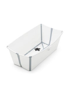 Flexi Bath Whitefoldable Baby Bathlightweight Durable & Easy To Storeconvenient To Use At Home Or When Travellingbest For Newborns & Babies