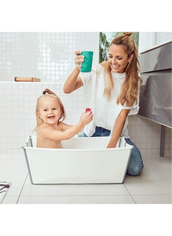 STOKKE - Flexi Bath Whitefoldable Baby Bathlightweight Durable & Easy To Storeconvenient To Use At Home Or When Travellingbest For Newborns & Babies - Image 1