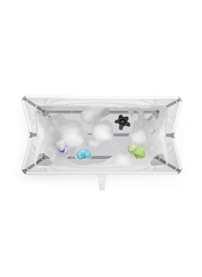 STOKKE - Flexi Bath Whitefoldable Baby Bathlightweight Durable & Easy To Storeconvenient To Use At Home Or When Travellingbest For Newborns & Babies - Image 1