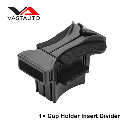 VASTAUTO فاصل حامل الأكواب متوافق مع تويوتا لكزس 2000-2015 استبدال# 55633-60050 حامل الأكواب الأمامي المركزي - Image 5