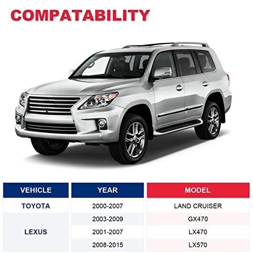 VASTAUTO فاصل حامل الأكواب متوافق مع تويوتا لكزس 2000-2015 استبدال# 55633-60050 حامل الأكواب الأمامي المركزي - Image 3
