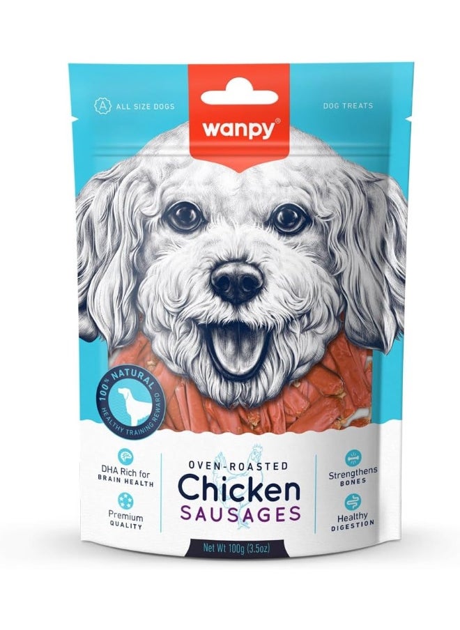 Wanpy Wanpy Chicken Sausages 100g  - Image 2