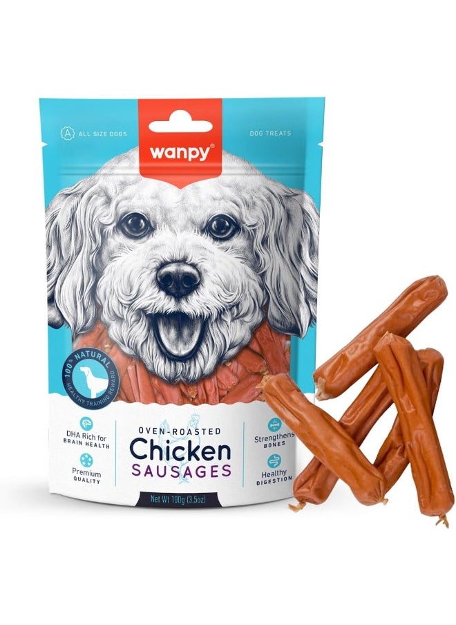 Wanpy Wanpy Chicken Sausages 100g  - Image 1