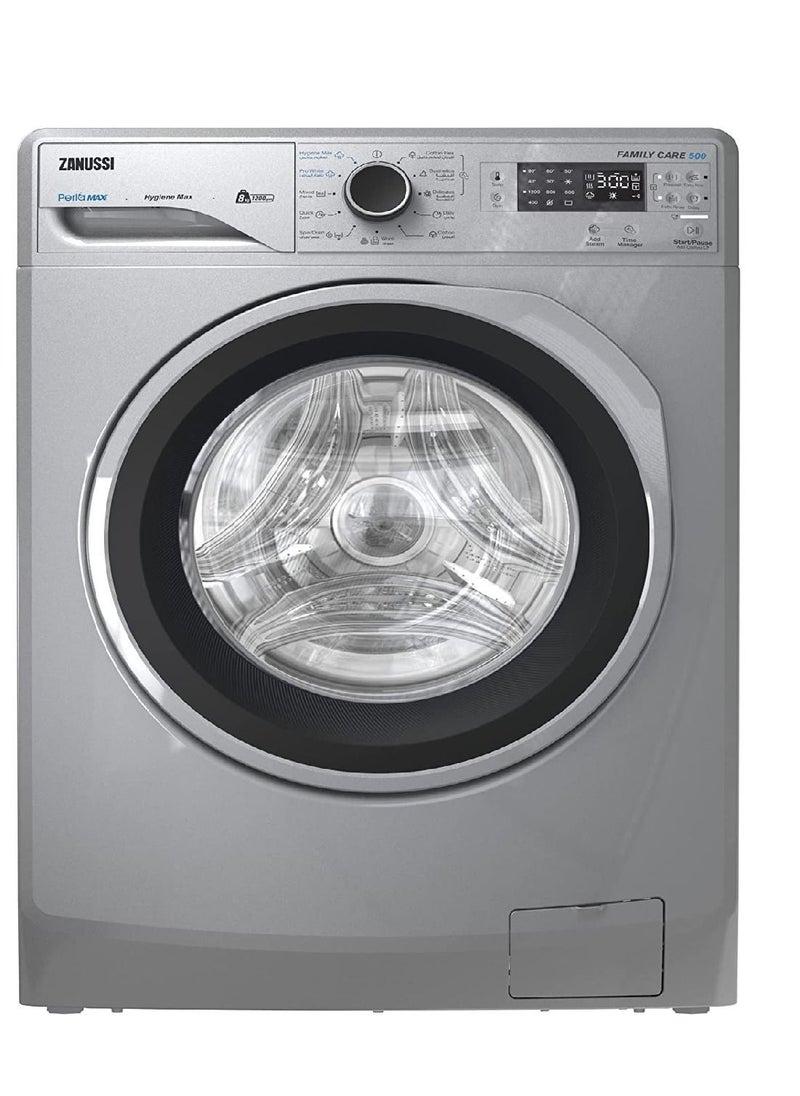 ZANUSSI ZANUSSI 8 KG WASHING MACHINE  PERLAMAX   ZWF8240SX5  - Image 1