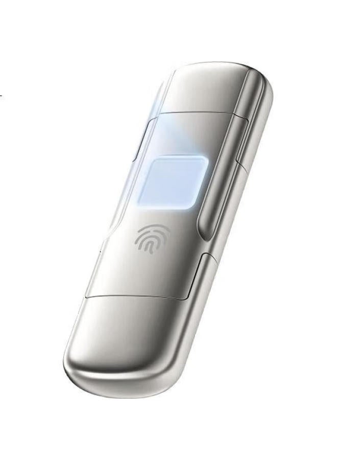 Move Speed 512Gb Large Capacity Solid State Usb Flash Drive, Usb3.2 Type-C Dual Interface, Phone And Computer Flash Drive, Fingerprint Encryption Backup, Stable Non-Drop Speed Flash Drive, Yicun Series - Image 3