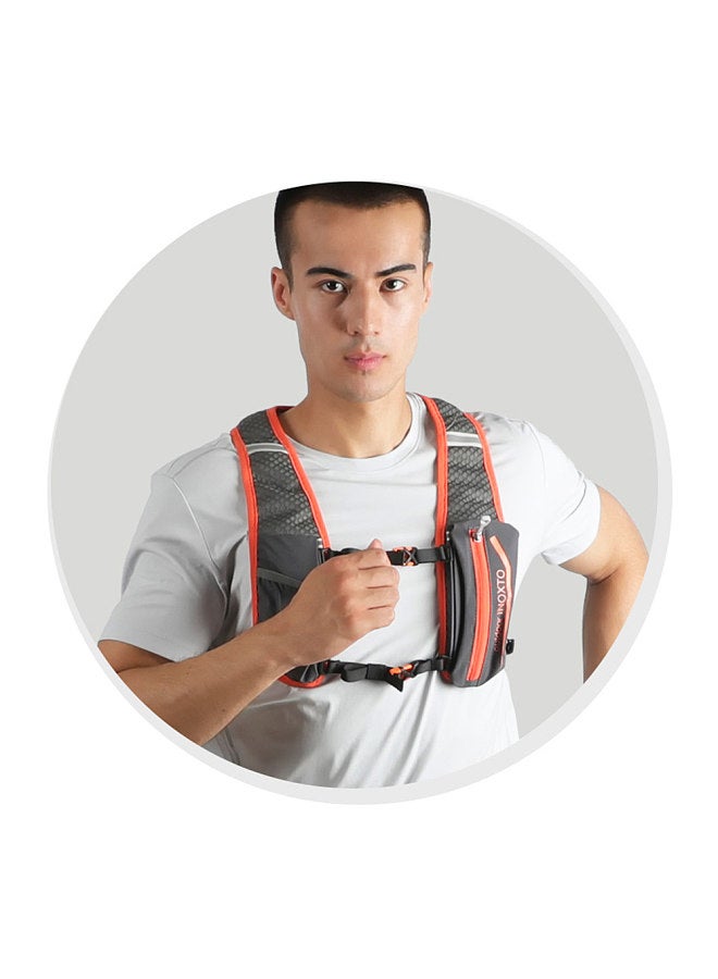 Generic 5L Outdoor Running Backpack Bicycle Backpack Sports Vest Ultralight Riding Bag Women Men Breathable Jogging Sport Backpack For Camping Hiking Cycling Sport Bag  - Image 2