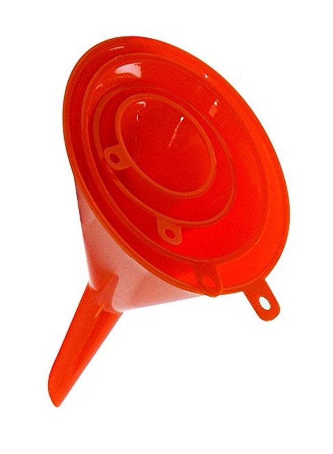 ويرثكو 32837 قمع أورانج فانل كينج الاقتصادي، عبوة من 4 قطع (3/4 أونصة، 2 أونصة، 6 أونصة، 10 أونصة) - Image 2