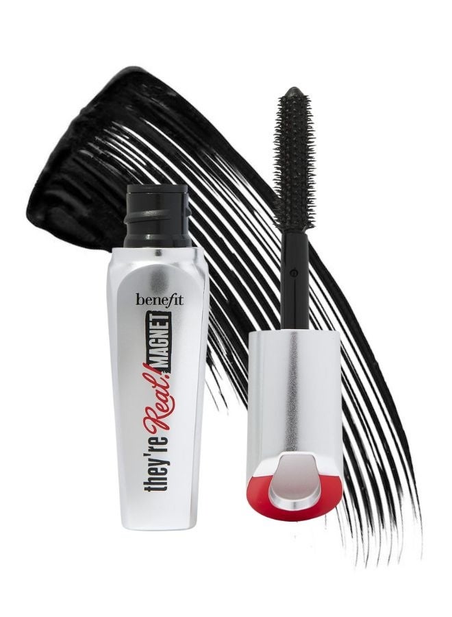 Benefit Cosmetics They’re Real! Magnet Extreme Lengthening Mascara – Black, 4.53 g | Magnetic Lash Extension & Lift - Image 1