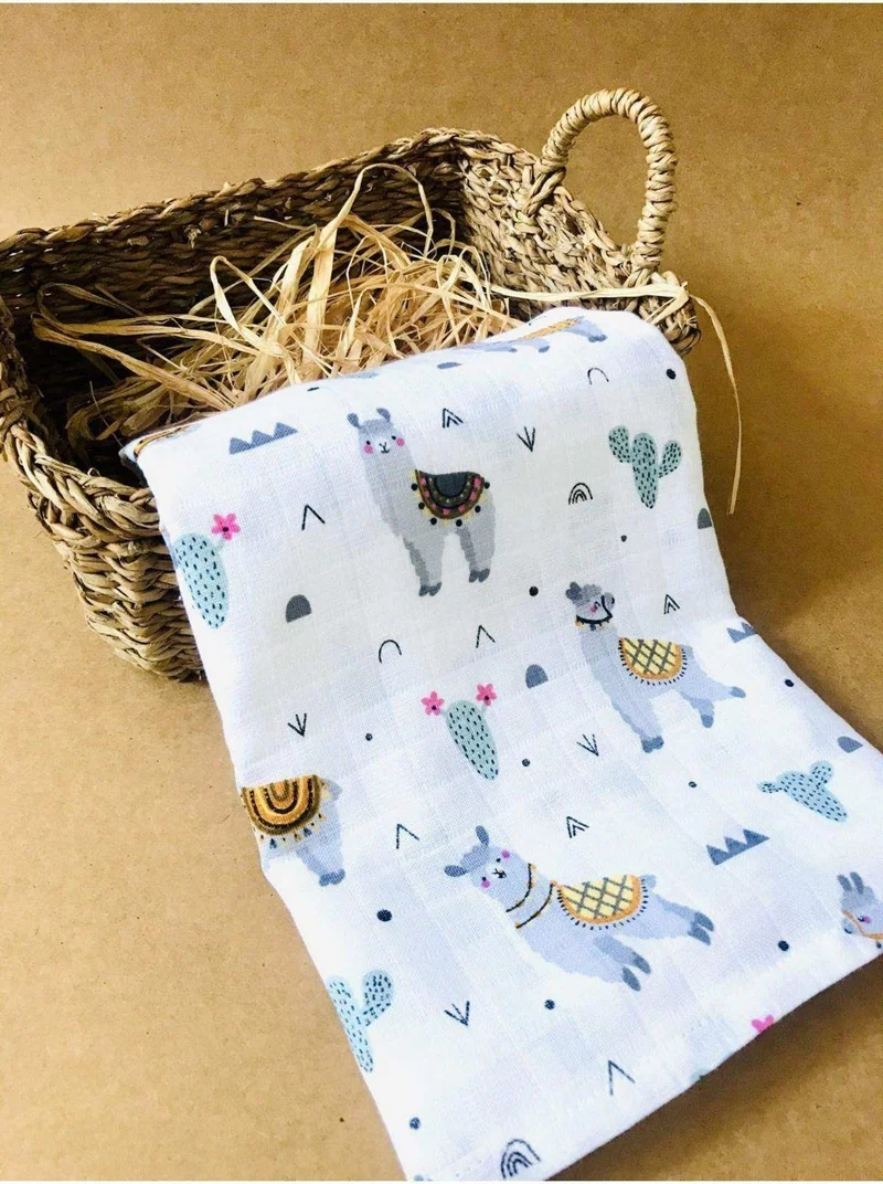 جونييروس 2 Pieces 110X110 Multi-Purpose Muslin Blanket