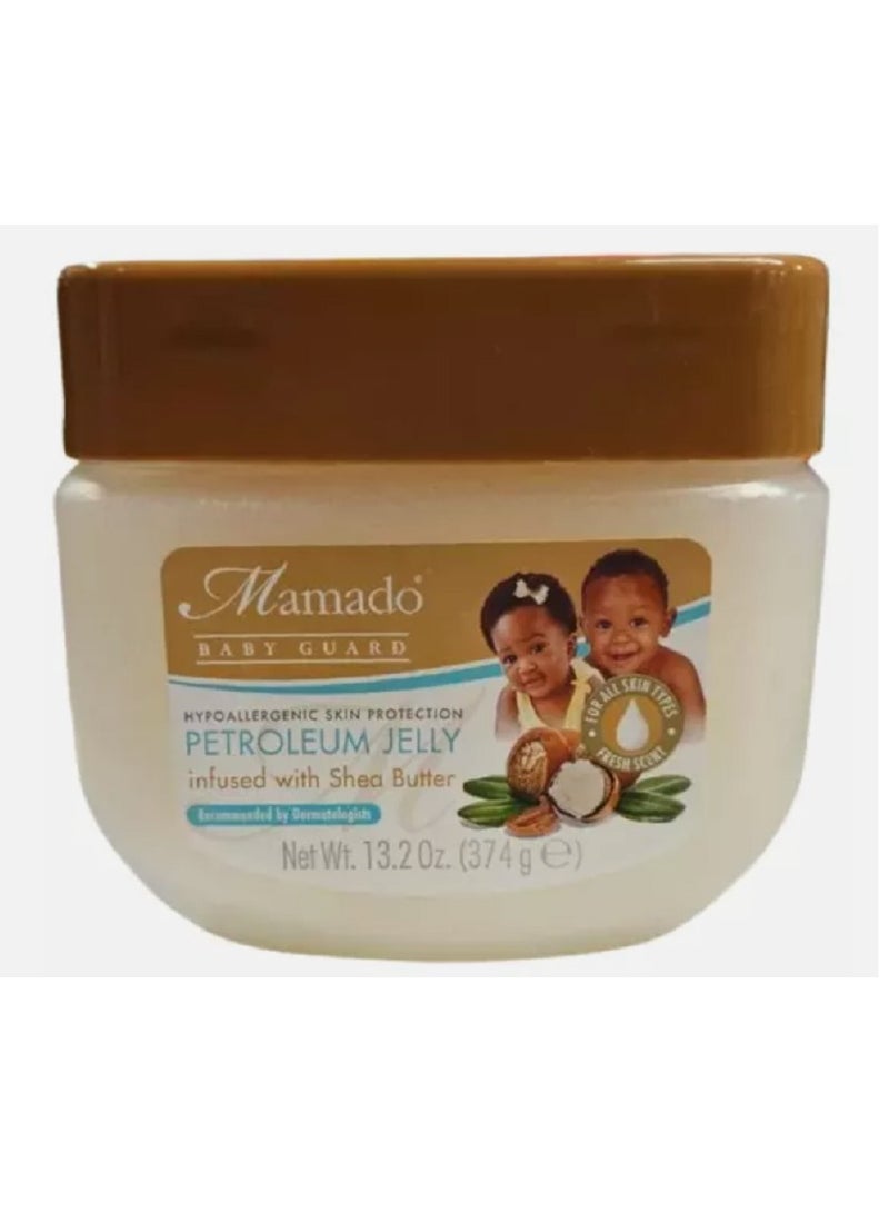 Mamado Baby Guard PETROLEUM JELLY Infused with Shea Butter 13.02 Oz/374gm - Image 1