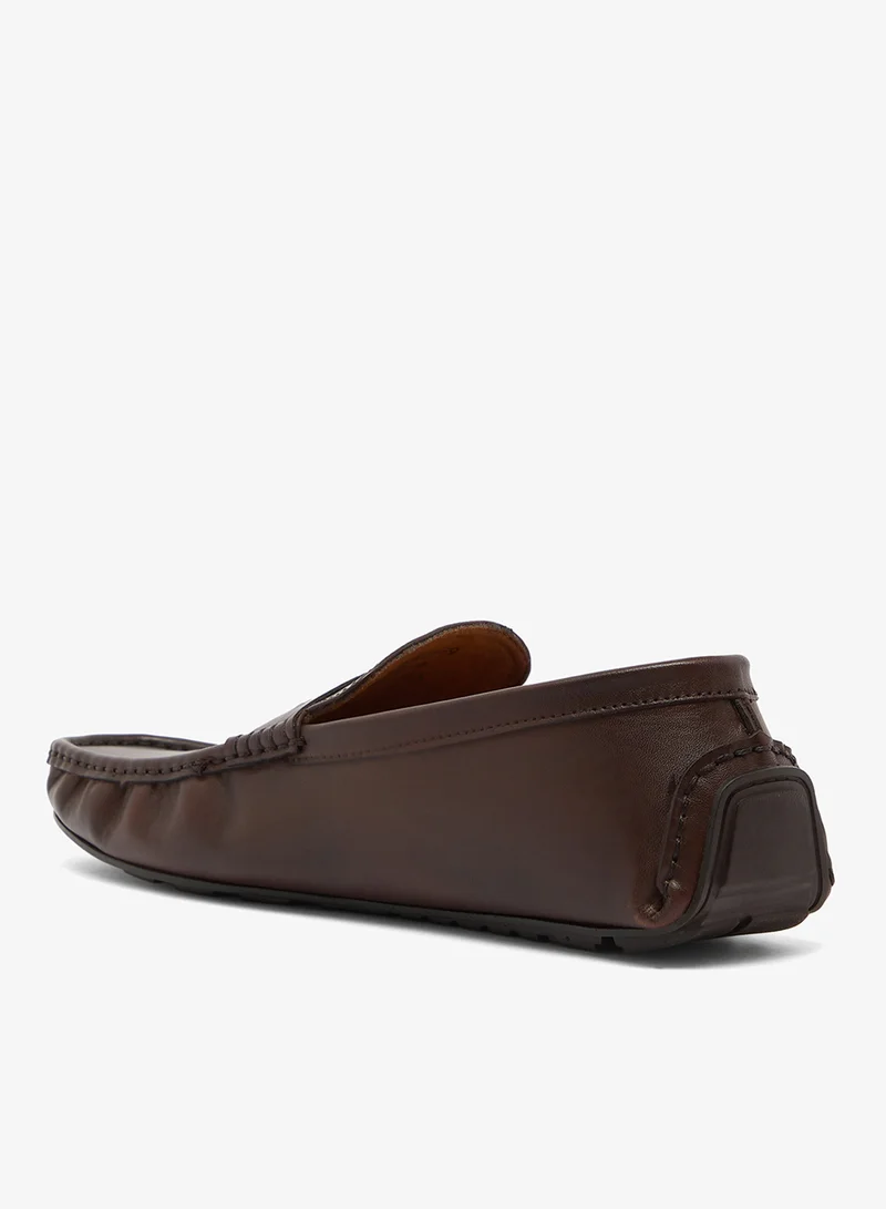 روبرت وود أحذية جلدية أصلية بدون أربطة