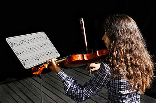 Scribbledo Dry Erase Music Staff White Boards 9" X 12 Inch Lapboard Double Sided Musical Notes whiteboard for Kids Students, Musicians and Home - Image 4