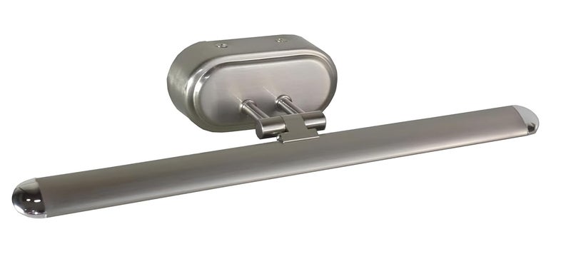 FILLISKA ® ضوء مرآة حديث بتقنية LED مع 3 أوضاع إضاءة قابلة للتعديل (أبيض، أبيض دافئ وأبيض محايد) (ضمان 2 سنة) (12 واط من النيكل المصقول) - Image 1