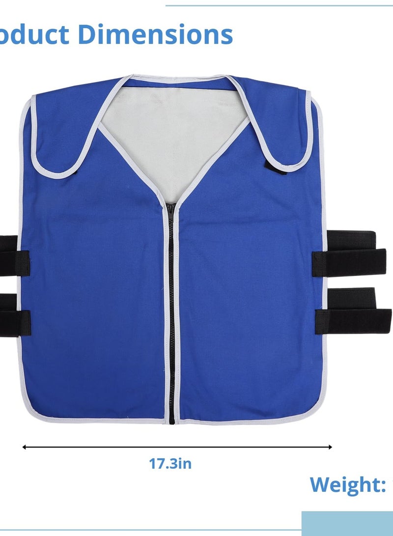 SOLARAE Cooling Vest for High Temperature, Fire Rescue Vest, Includes 20 PCS of Ice Packs, Cooling Clothes for Hot Temperatures, 6 Pockets for Convenience. - Image 5