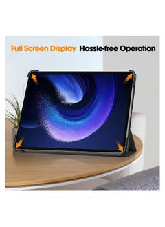 VKL Xiaomi Pad 6 /Pad 6 Pro cover,Hard Shell Smart Cover Protective Slim Case for Xiaomi Mi Pad 6 /Pad 6 Pro Black  - Image 3