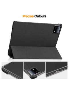 VKL Xiaomi Pad 6 /Pad 6 Pro cover,Hard Shell Smart Cover Protective Slim Case for Xiaomi Mi Pad 6 /Pad 6 Pro Black  - Image 4
