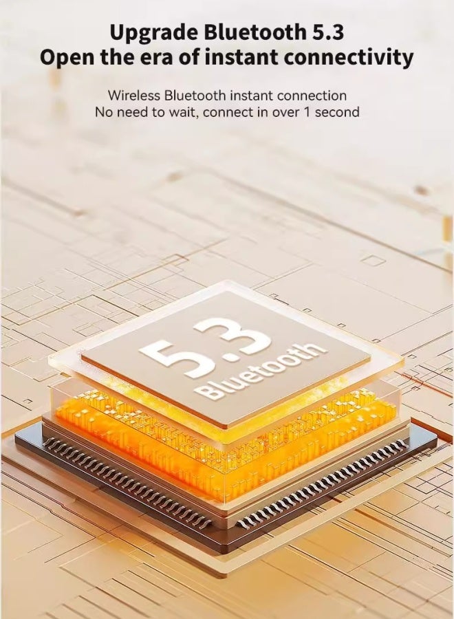 oldlaiben Phone Holder With Wireless Bt Speaker,360 Rotatable Cell Phone Stand,Foldable Mobile Phone Bracket,Phone Holder With Power Bank,Portable Stand For Phone,With Rgb Ambient Light,Office Accessories For Men Women - Image 3